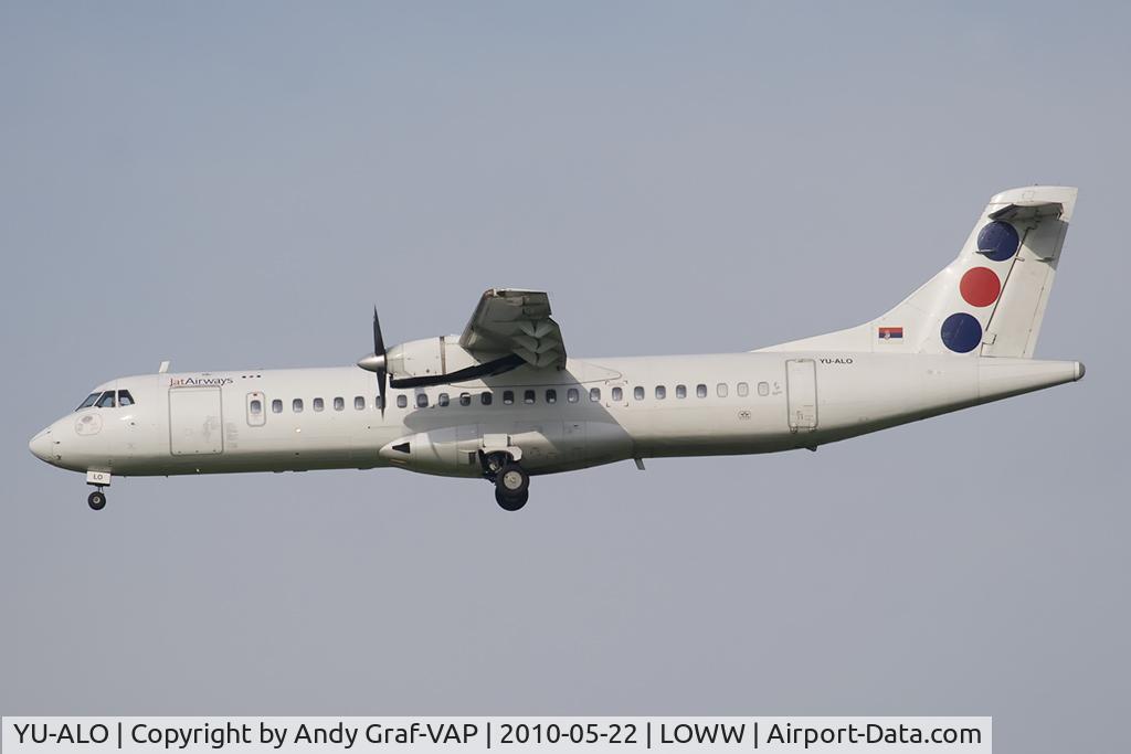 YU-ALO, 1990 ATR 72-202 C/N 186, JAT ATR72