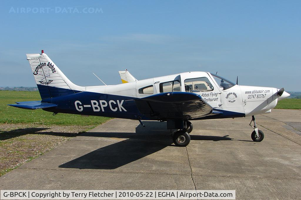 G-BPCK, 1980 Piper PA-28-161 Cherokee Warrior II C/N 28-8016279, 1980 Piper PIPER PA-28-161 at Compton Abbas base