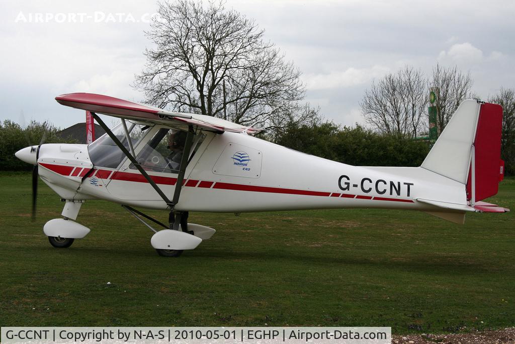 G-CCNT, 2003 Comco Ikarus C42 FB80 C/N 0311-6585, Micro trade fair 2010