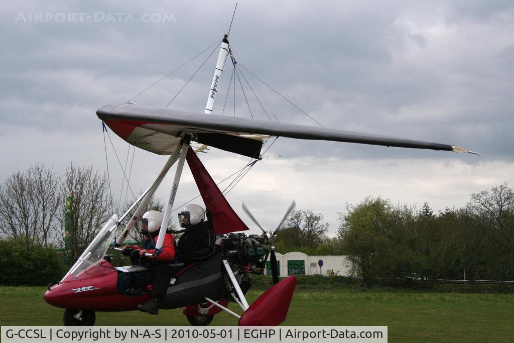 G-CCSL, 2004 Mainair Pegasus Quik C/N 8029, Micro trade fair 2010