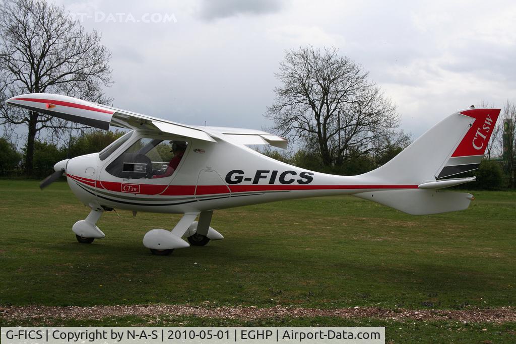G-FICS, 2007 Flight Design CTSW C/N 8348, Micro trade fair 2010