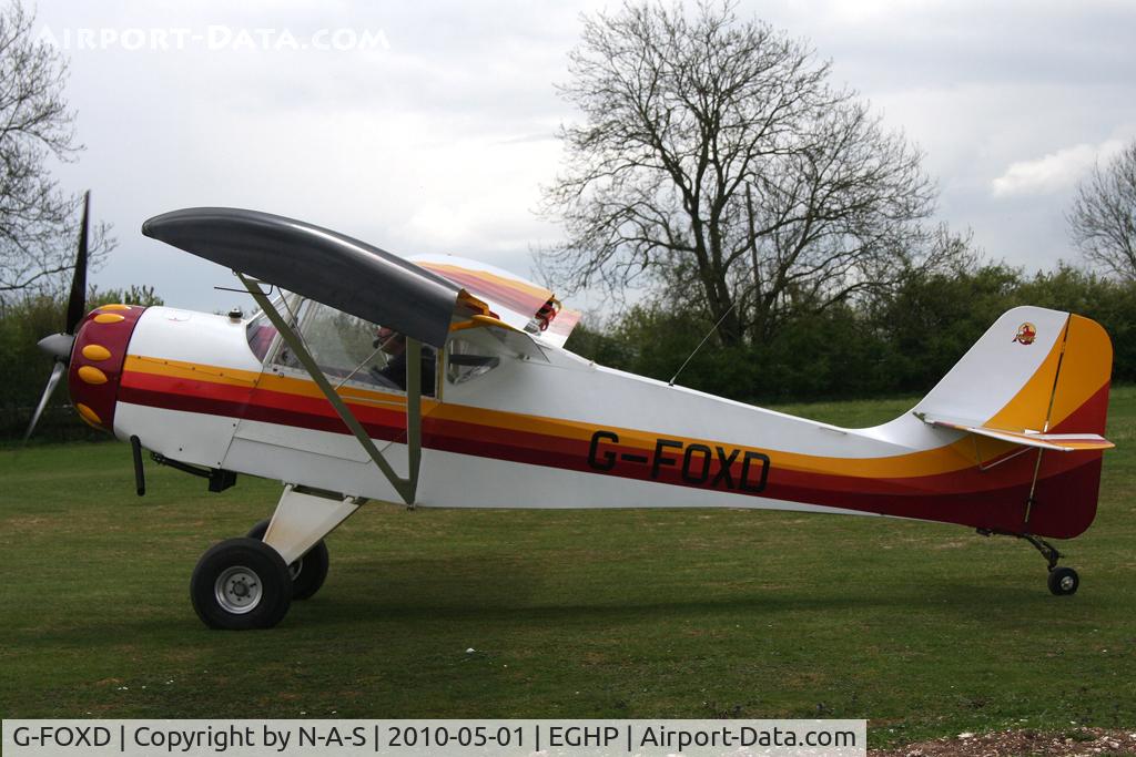 G-FOXD, 1996 Denney Kitfox MK2 C/N PFA 172-11618, Micro trade fair 2010