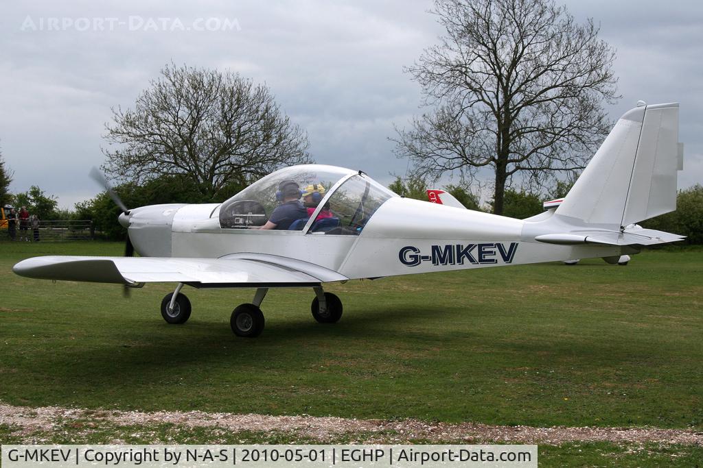 G-MKEV, 2009 Aerotechnik EV-97 Eurostar C/N LAA 315-14830, Micro trade fair 2010
