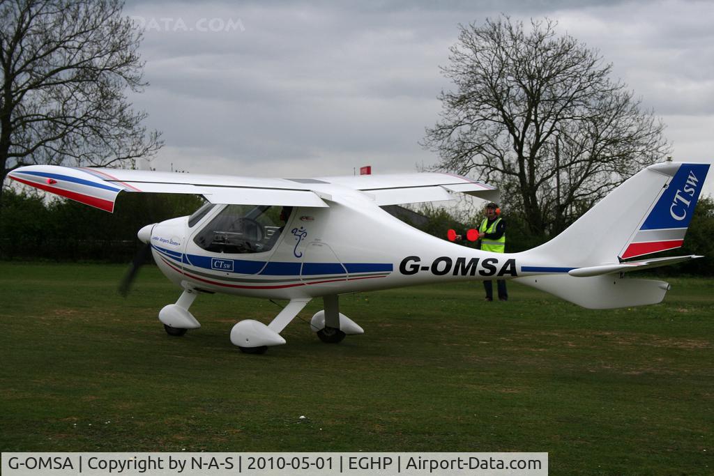 G-OMSA, 2009 Flight Design CTSW C/N 8501, Micro trade fair 2010