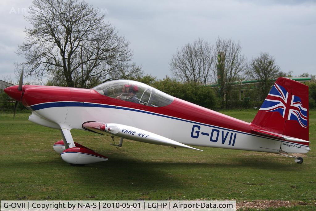 G-OVII, 2007 Vans RV-7 C/N PFA 323-14100, Micro trade fair 2010