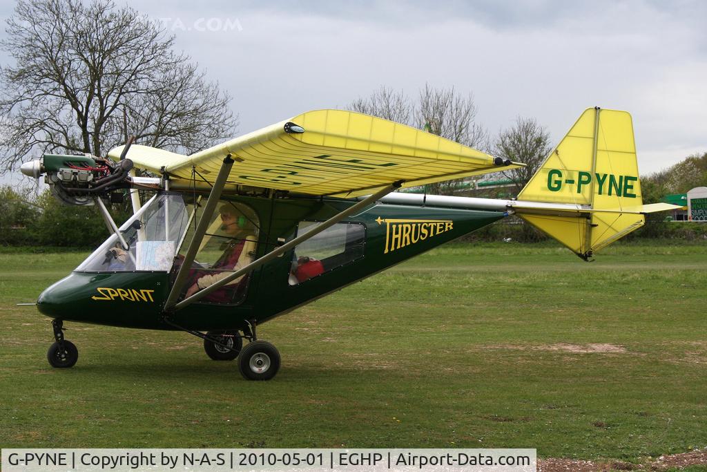 G-PYNE, 2002 Thruster T600N 450 C/N 0072-T600N-067, Micro trade fair 2010