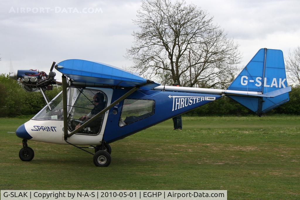 G-SLAK, 2002 Thruster T600N 450 C/N 0122-T600N-075, Micro trade fair 2010