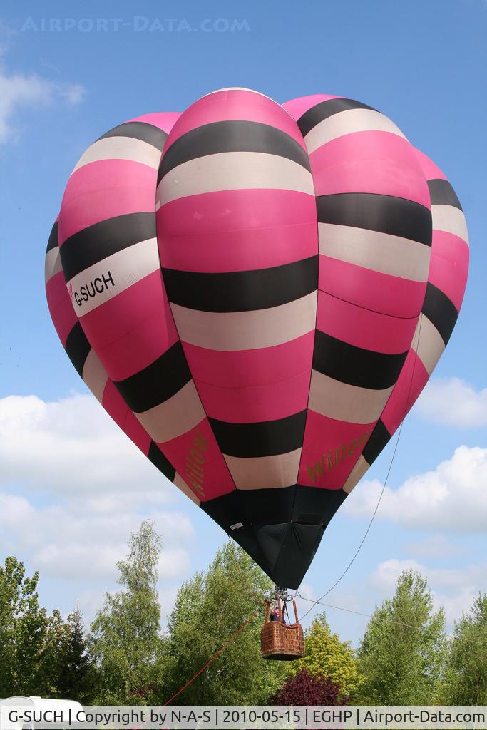 G-SUCH, 1980 Cameron Balloons V-77 C/N 676, Taken at Pidley