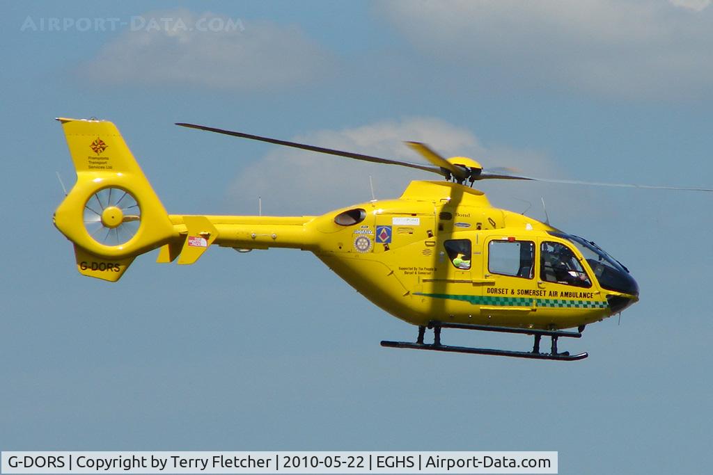 G-DORS, 2006 Eurocopter EC-135T-2+ C/N 0517, at Henstridge Airfield
