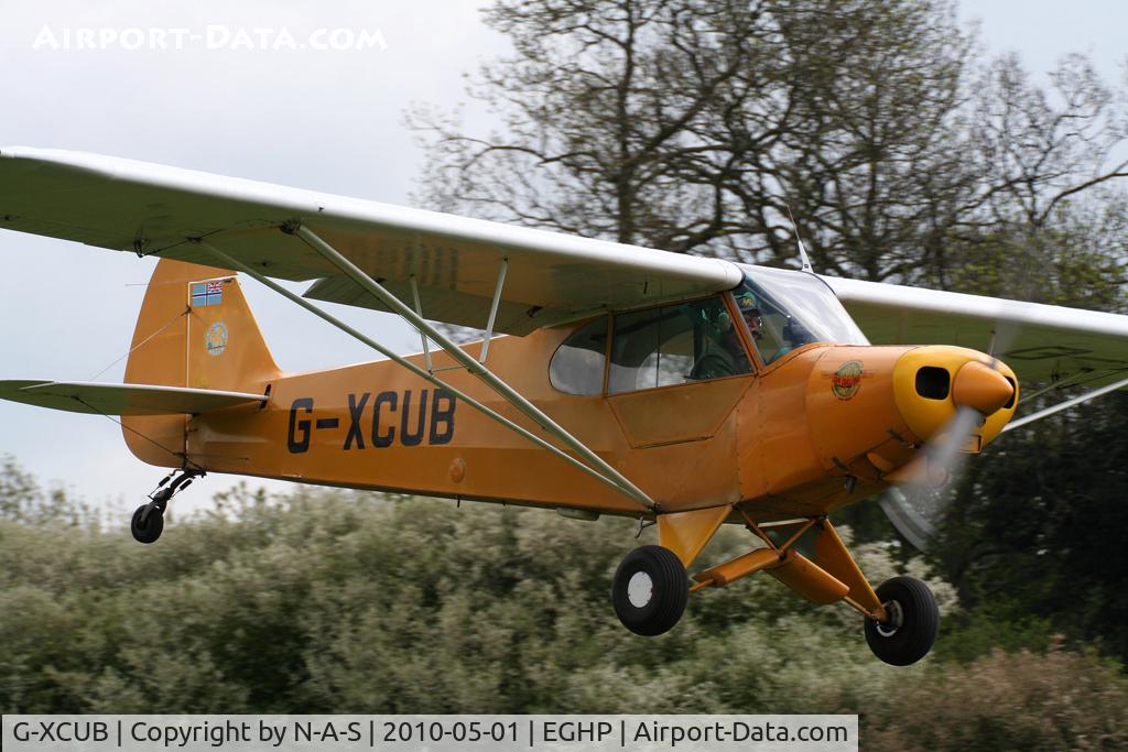 G-XCUB, 1981 Piper PA-18-150 Super Cub C/N 18-8109036, Micro trade fair 2010