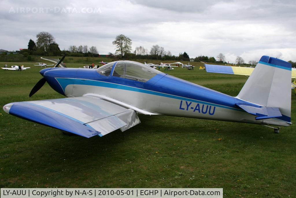 LY-AUU, 2009 Vans RV-7 C/N 73185, Micro trade fair 2010