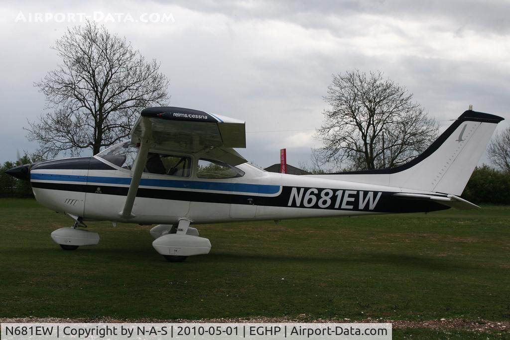 N681EW, 1977 Reims F182Q C/N F1820039, Micro trade fair 2010