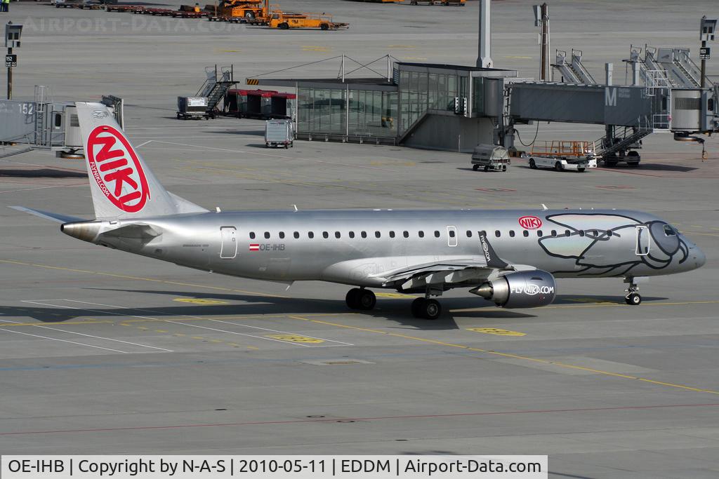OE-IHB, 2009 Embraer 190LR (ERJ-190-100LR) C/N 19000294, Superb scheme