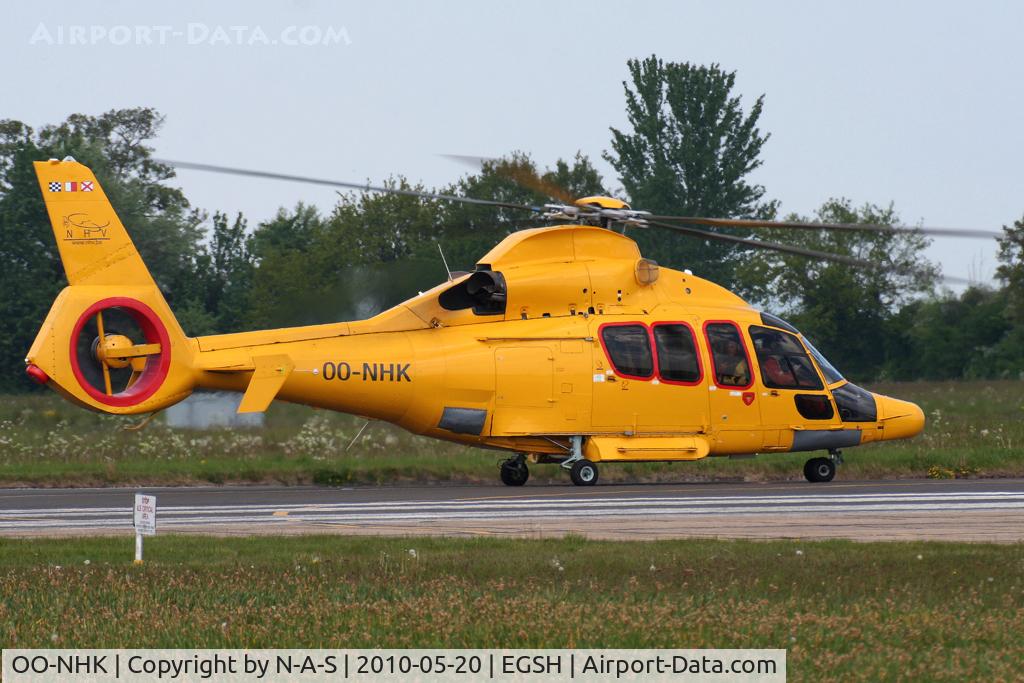OO-NHK, 2009 Eurocopter EC-155B-1 C/N 6876, Lined up 09
