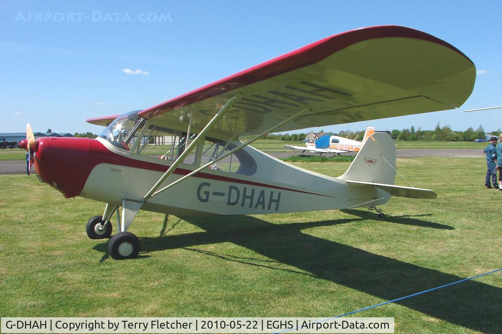 G-DHAH, 1946 Aeronca 7AC Champion C/N 7AC-4185, 1946 Aeronca Aircraft Corporation AERONCA 7AC at Henstridge Airfield