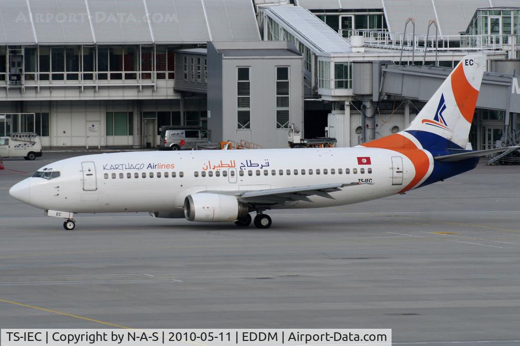TS-IEC, 1991 Boeing 737-33A C/N 25010, Operating for Nouvelair