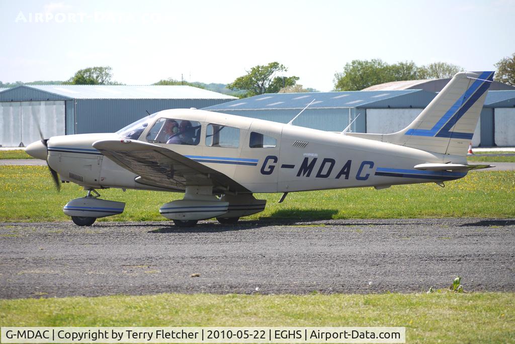 G-MDAC, 1982 Piper PA-28-181 Cherokee Archer II C/N 28-8290154, 1982 Piper PIPER PA-28-181 at Henstridge Airfield
