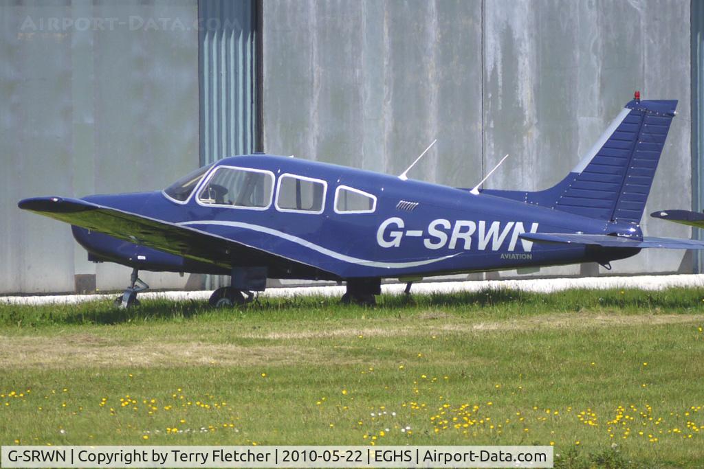 G-SRWN, 1981 Piper PA-28-161 Cherokee Warrior II C/N 28-8116284, 1981 Piper PIPER PA-28-161 at Henstridge Airfield