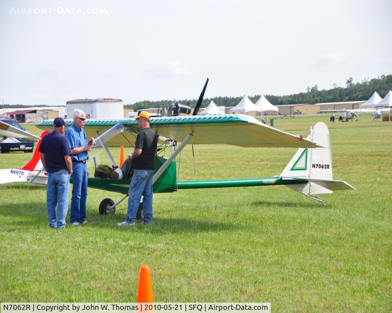 N7062R, 1986 Kolb Firestar C/N F1035, Virginia Regional Fly-In at Suffolk