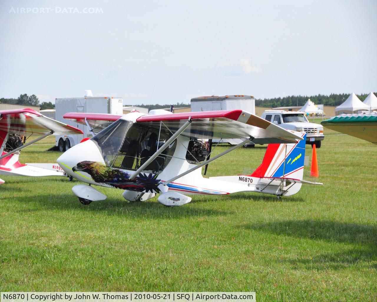 N6870, 2007 Quad City Challenger II Light Sport Special C/N CH2-1206-LSS-0108, Virginia Regional Fly-In at Suffolk