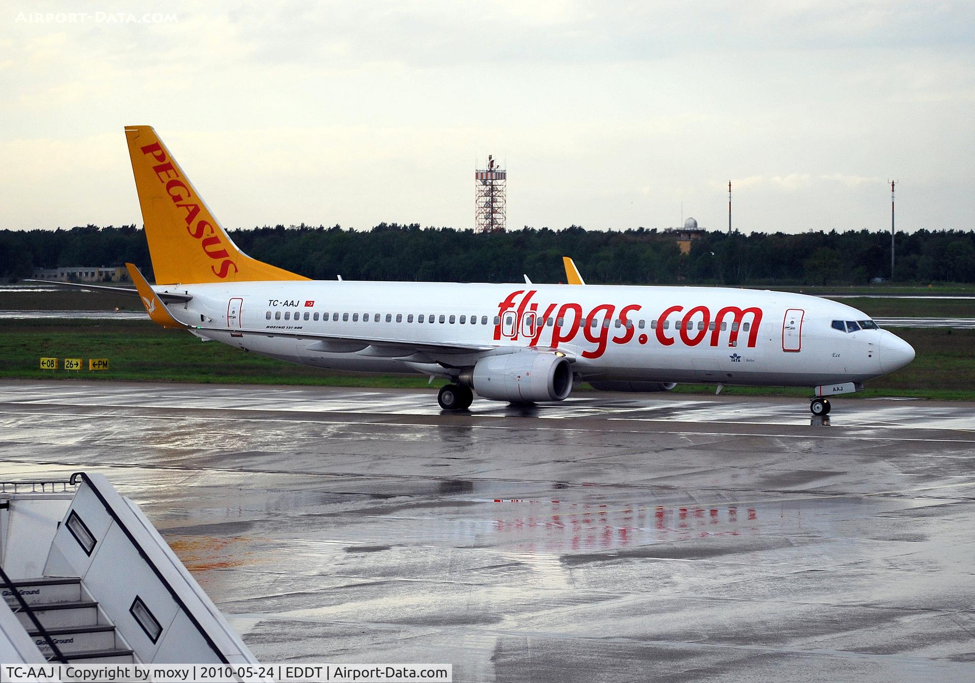 TC-AAJ, 2009 Boeing 737-82R C/N 35702, Pegasus Boeing 737-82R at Berlin Tegel