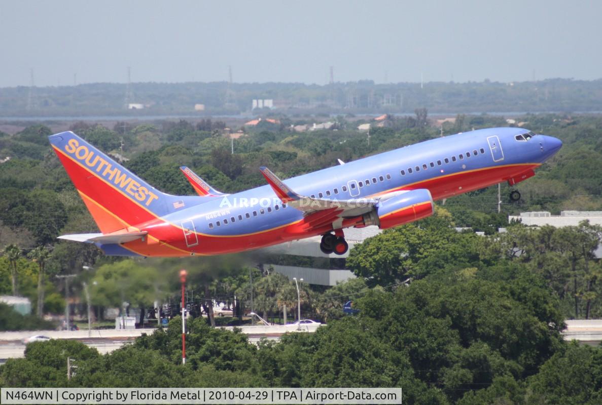 N464WN, 2004 Boeing 737-7H4 C/N 32468, Southwest 737-700
