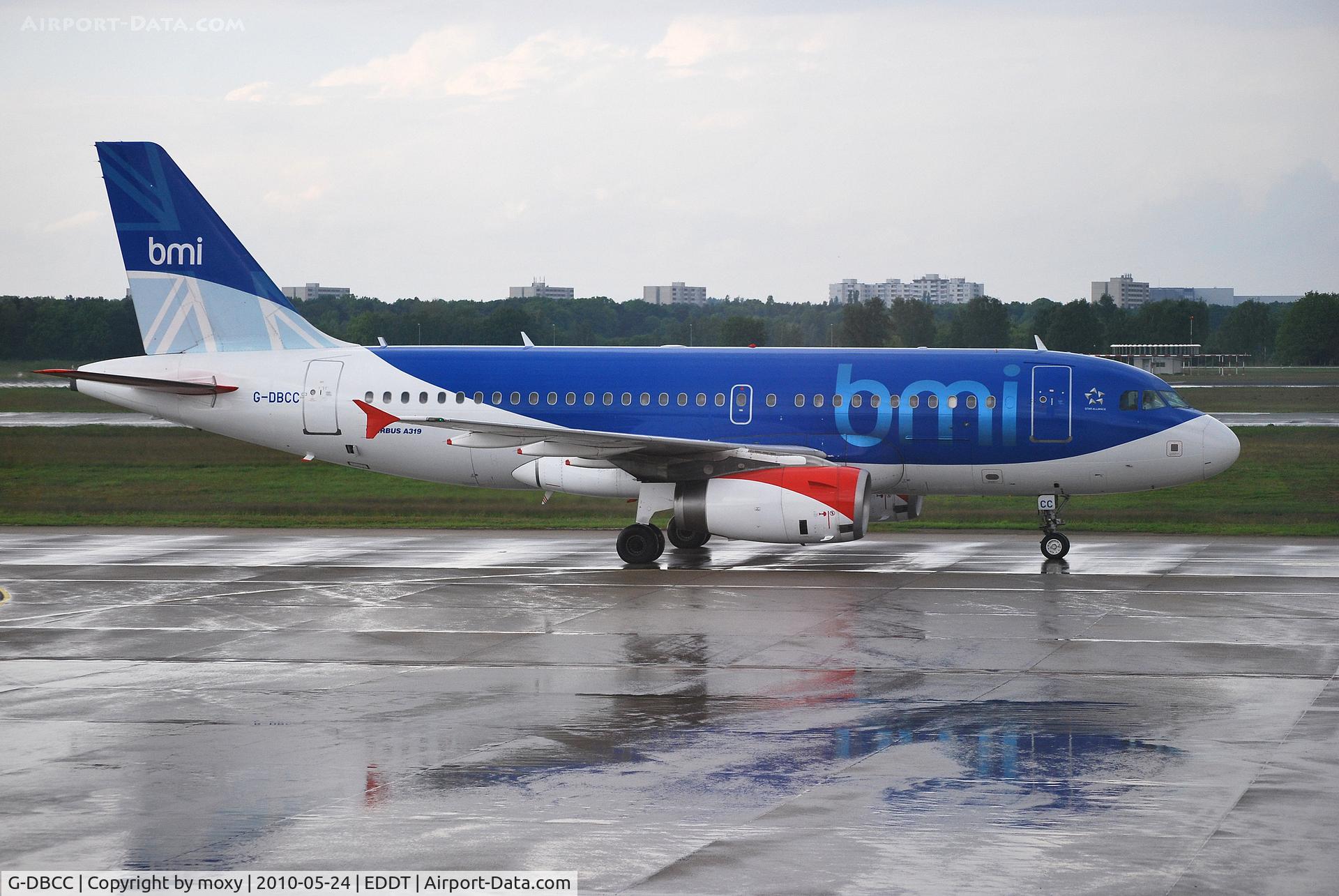 G-DBCC, 2004 Airbus A319-131 C/N 2194, BMI Airbus A319-131 at Berlin Tegel