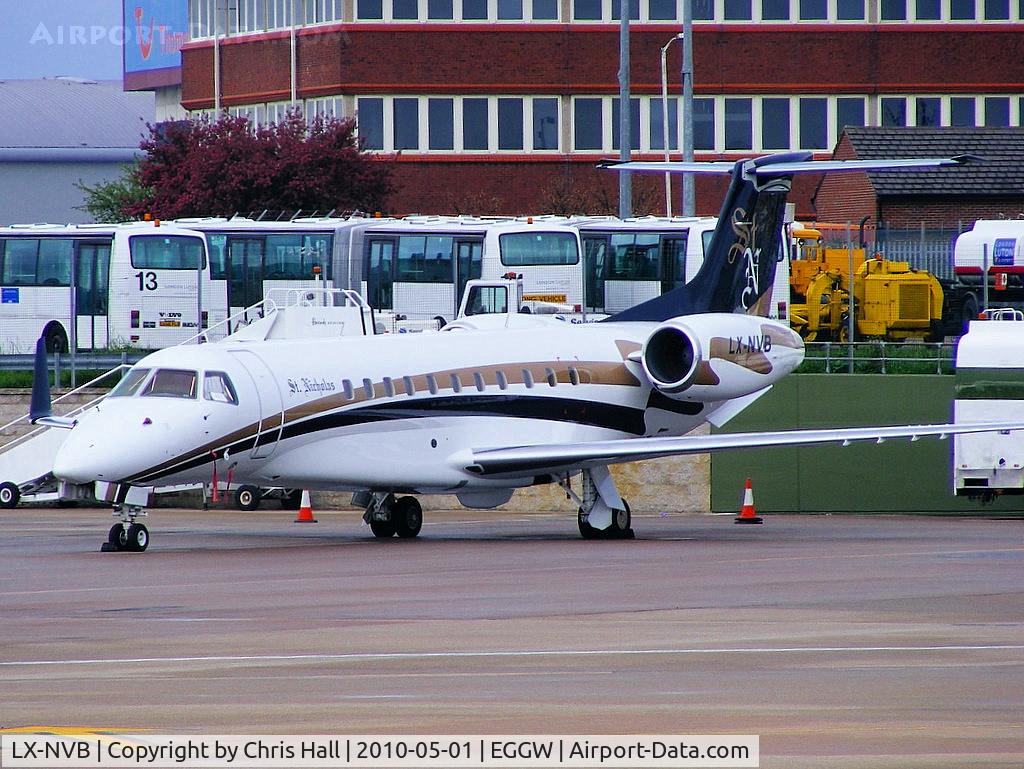 LX-NVB, 2007 Embraer ERJ-135BJ 600 Legacy C/N 14501002, Global Jet Luxembourg