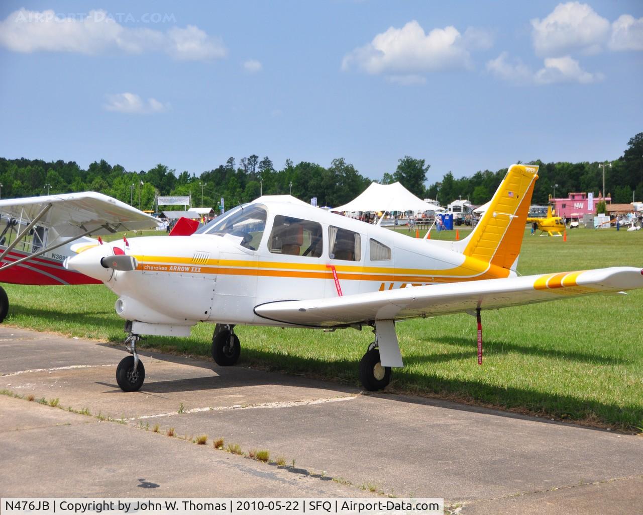 N476JB, 1977 Piper PA-28R-201T Cherokee Arrow III C/N 28R-7703419, Virginia Regional Fly-In at Suffolk