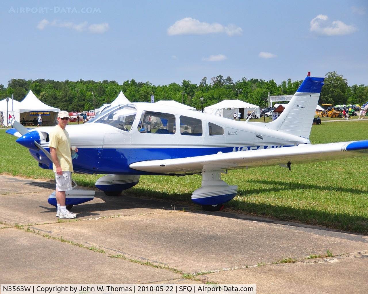 N3563W, 1979 Piper PA-28-161 C/N 28-8016192, Virginia Regional Fly-In at Suffolk