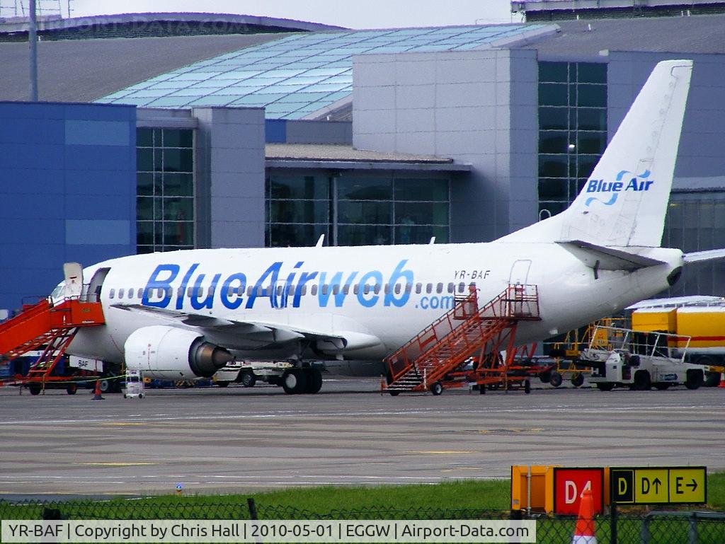 YR-BAF, 1989 Boeing 737-322 C/N 24453, BlueAir