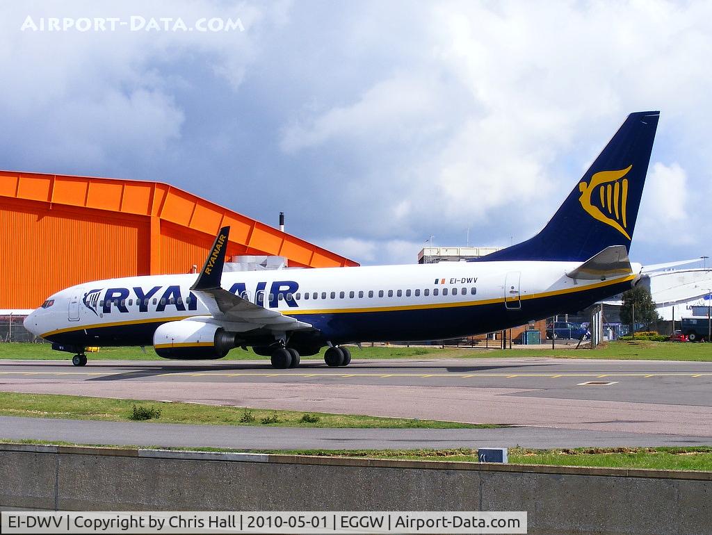 EI-DWV, 2008 Boeing 737-8AS C/N 33627, Ryanair
