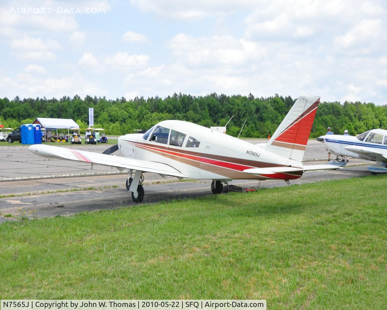 N7565J, 1968 Piper PA-28R-180 Cherokee Arrow C/N 28R-30943, Virginia Regional Fly-In at Suffolk