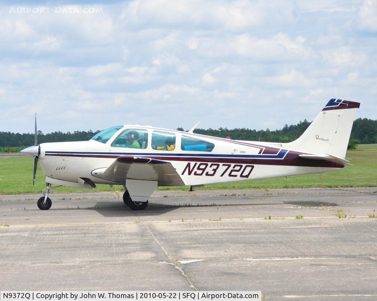 N9372Q, 1972 Beech G33 C/N CD-1272, Virginia Regional Fly-In at Suffolk