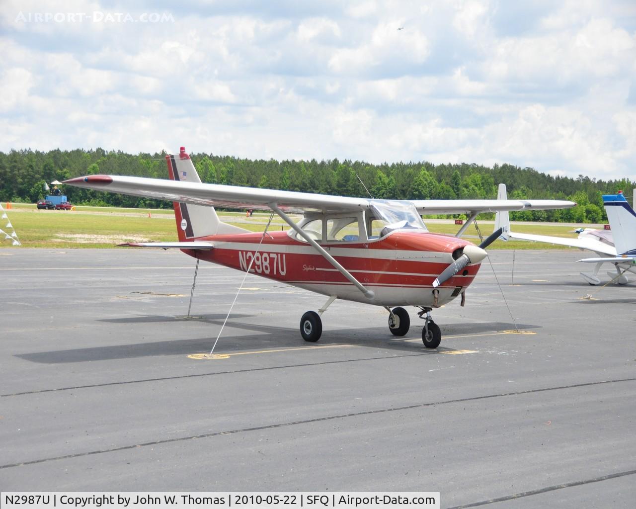 N2987U, 1963 Cessna 172E C/N 17250587, Virginia Regional Fly-In at Suffolk