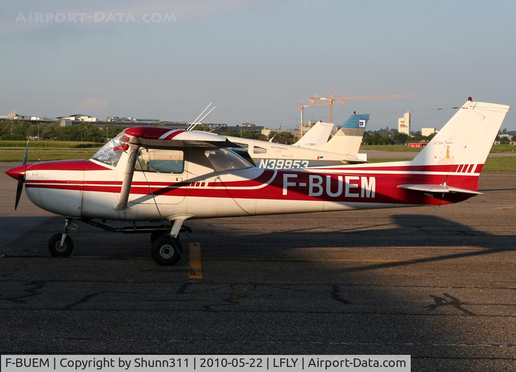 F-BUEM, Reims F150L C/N 0998, Parked at the General Aviation...
