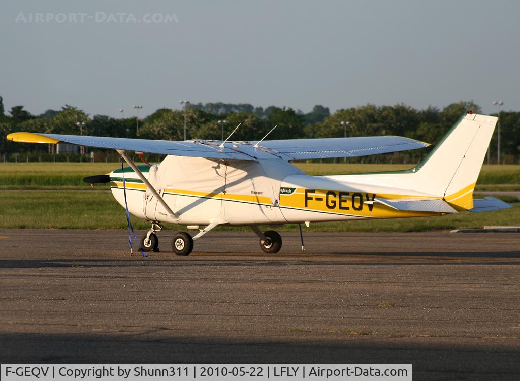 F-GEQV, Reims F172N Skyhawk C/N 172-71921, Parked at the General Aviation...
