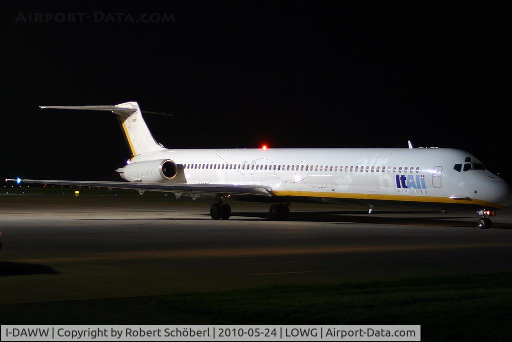I-DAWW, 1985 McDonnell Douglas MD-82 (DC-9-82) C/N 49212, I-DAWW