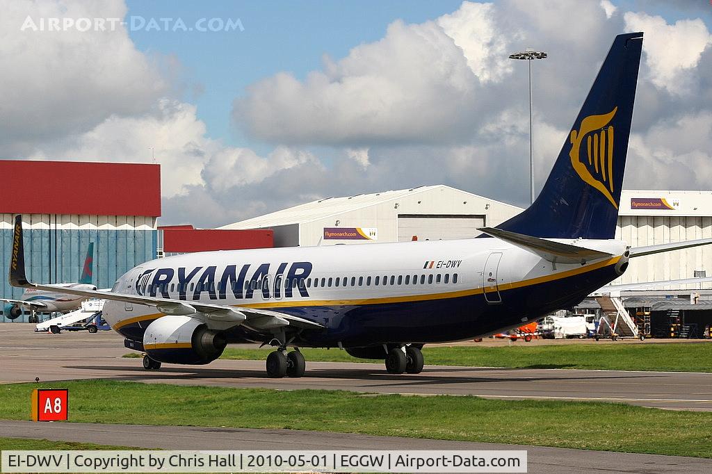EI-DWV, 2008 Boeing 737-8AS C/N 33627, Ryanair