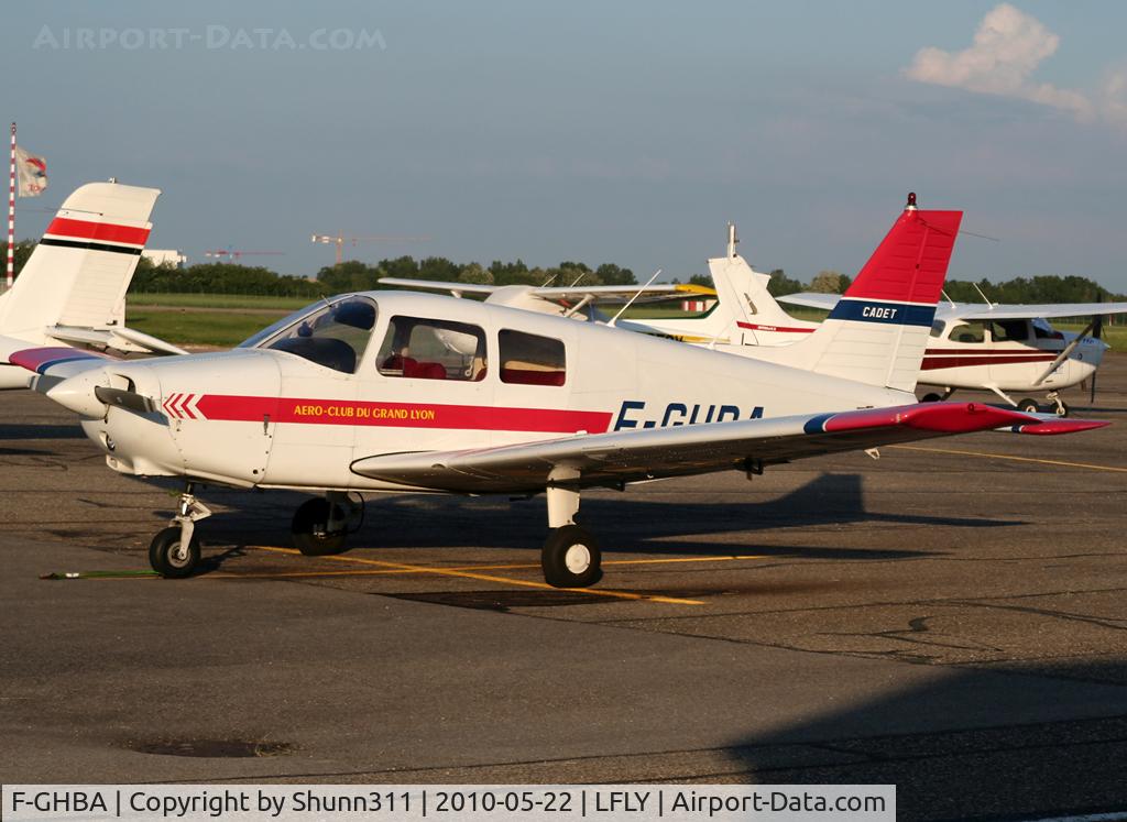 F-GHBA, Piper PA-28-161 Cadet C/N 28-41162, Parked at the General Aviation...