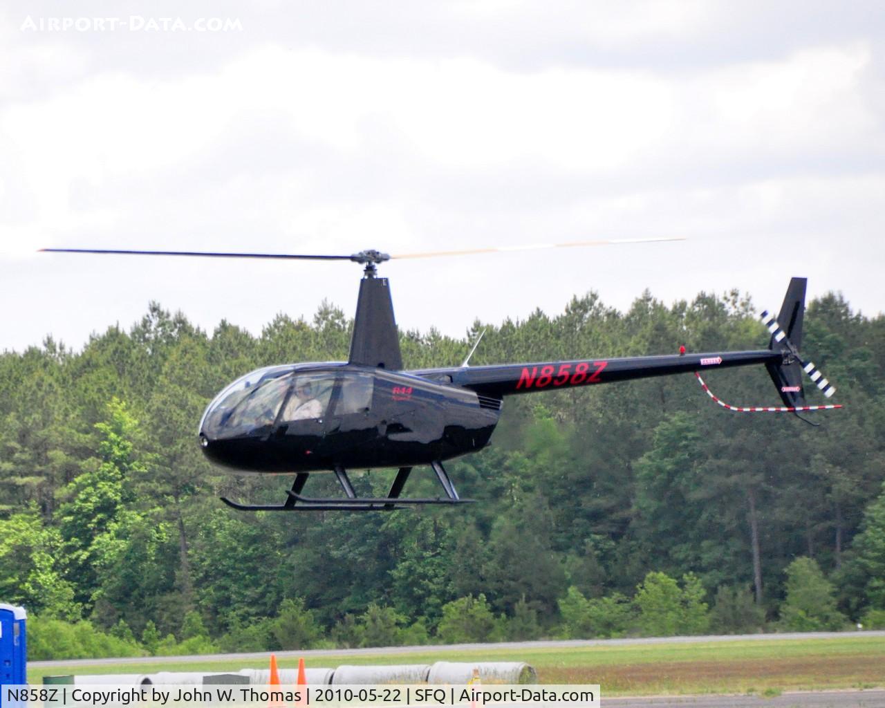 N858Z, 2005 Robinson R44 II C/N 10712, Virginia Regional Fly-In at Suffolk