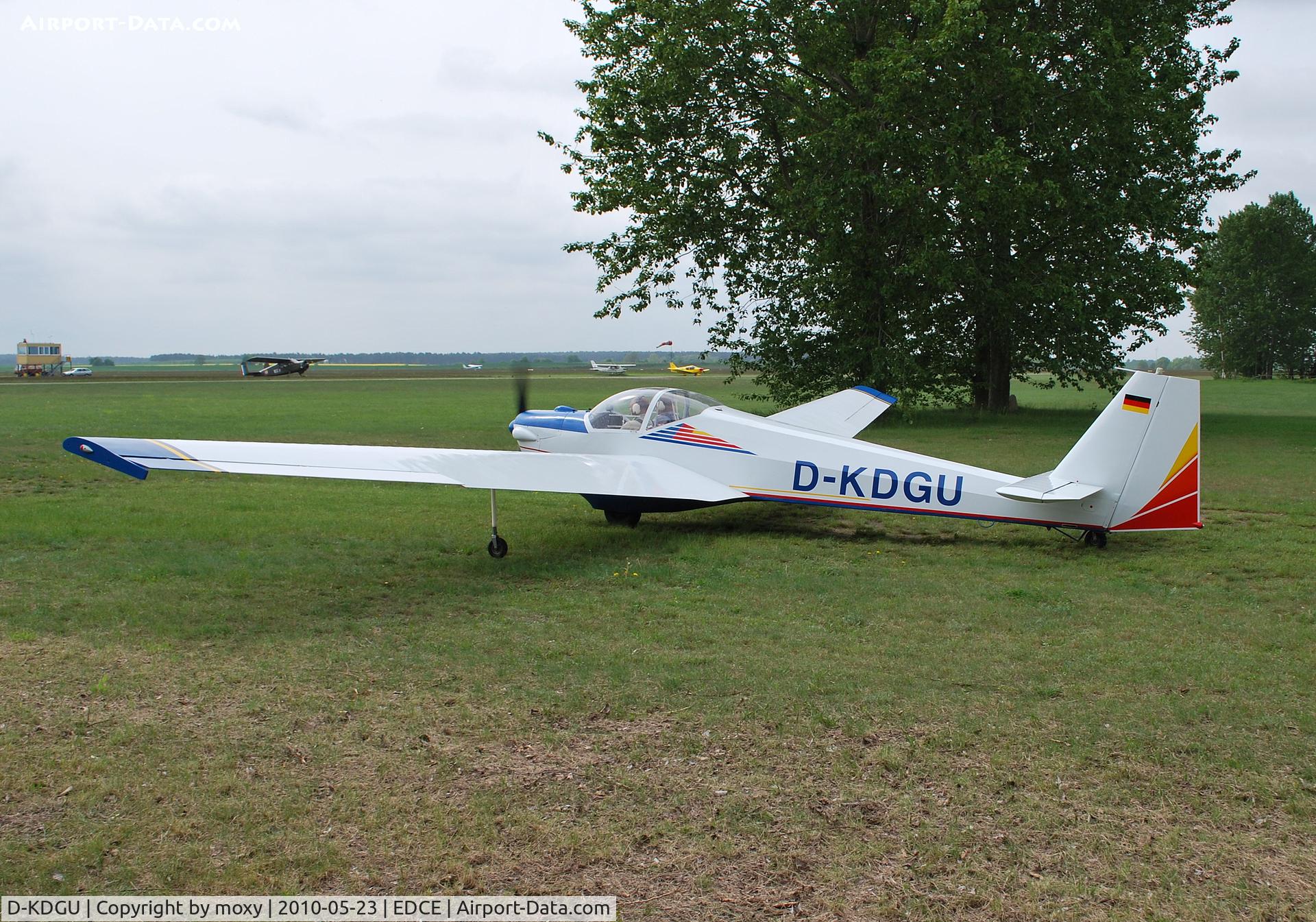 D-KDGU, Scheibe SF-25C Falke C/N Not found D-KDGU, Scheibe SF-25C Falke at Eggersdorf, Eastern Germany.