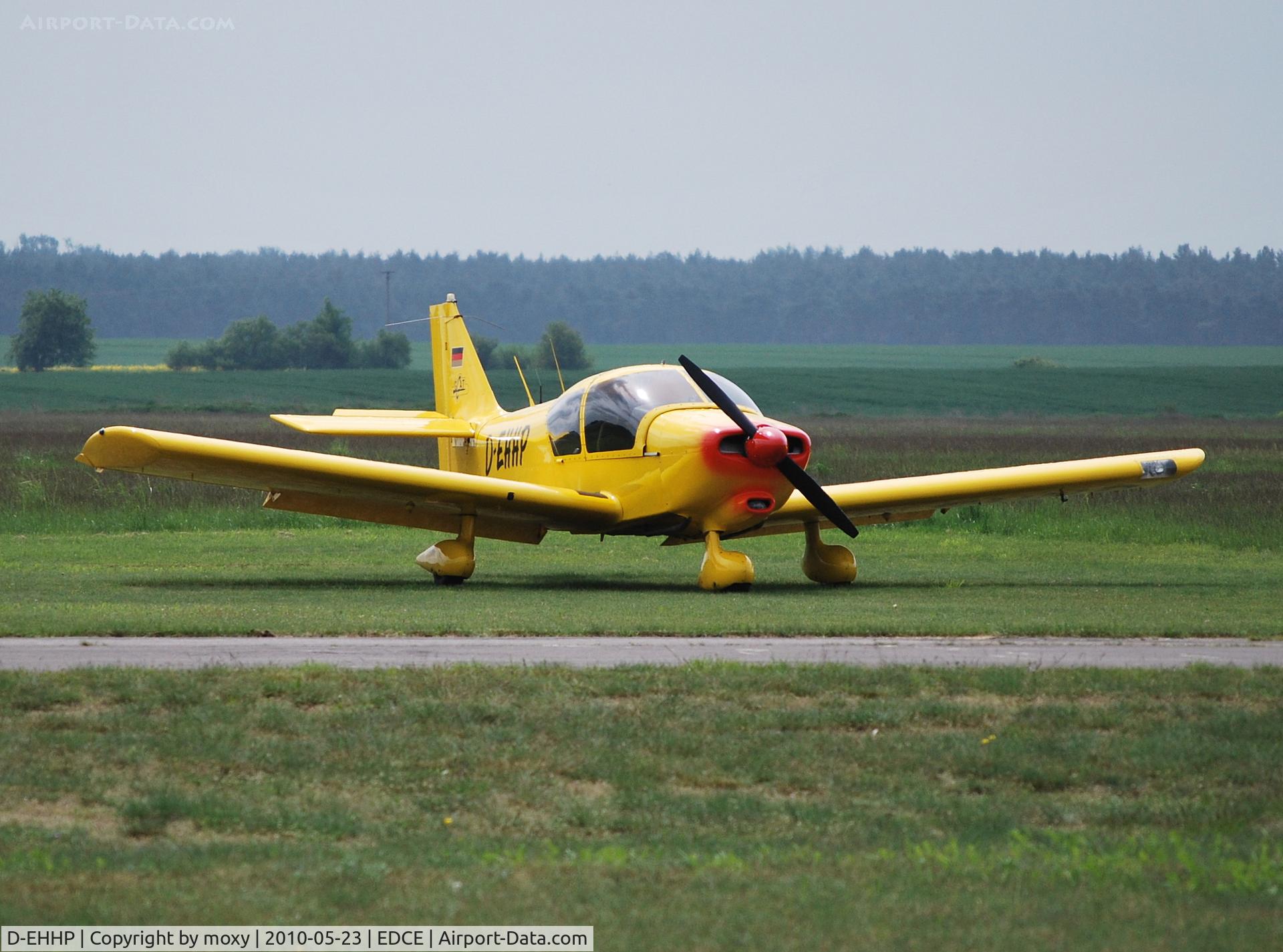 D-EHHP, 1980 Robin R-1180TD Aiglon C/N 231, Robin R-1180TD Aiglon at Eggersdorf, Eastern Germany.