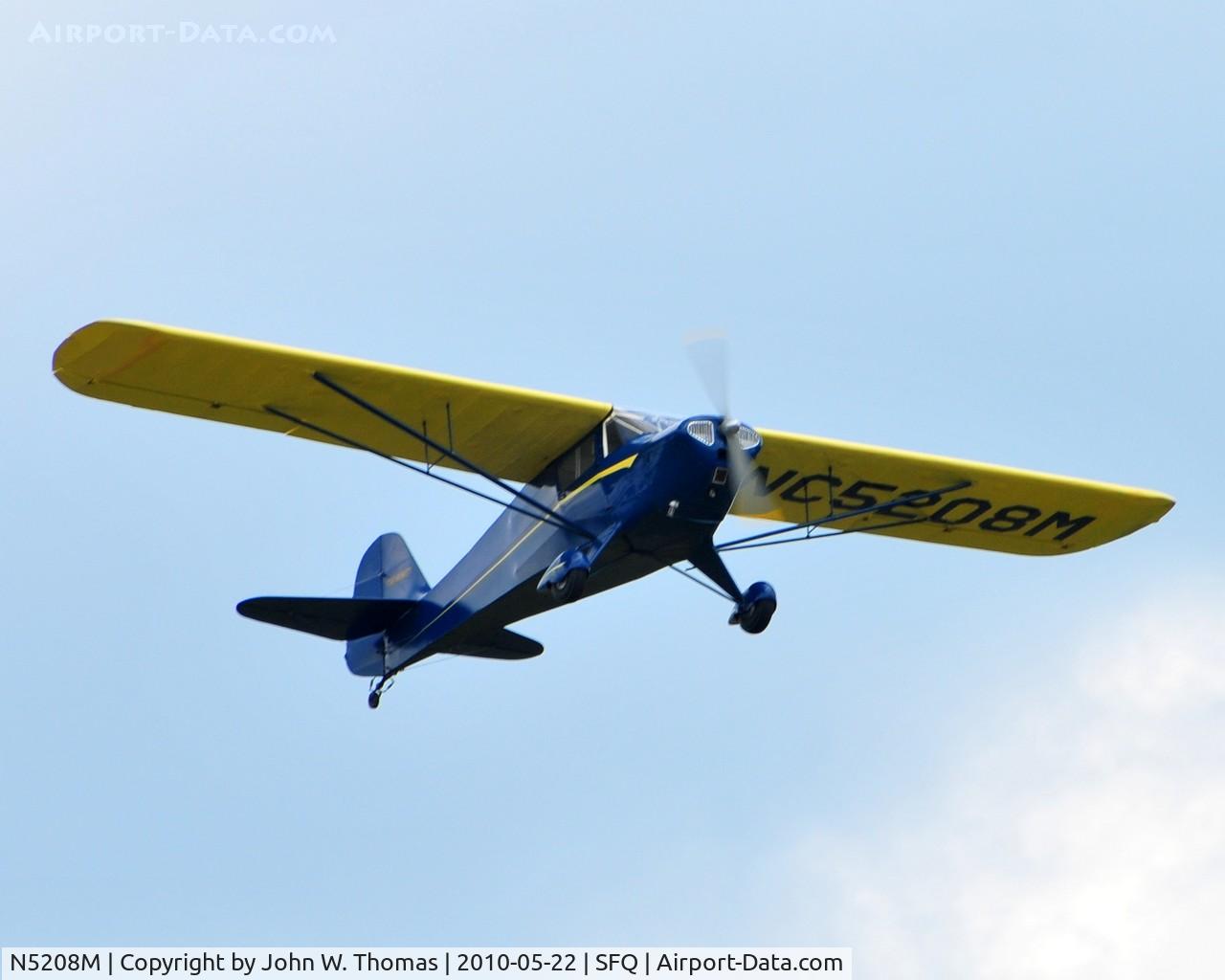 N5208M, 1947 Taylorcraft BC12-D C/N 10508, Virginia Regional Fly-In at Suffolk