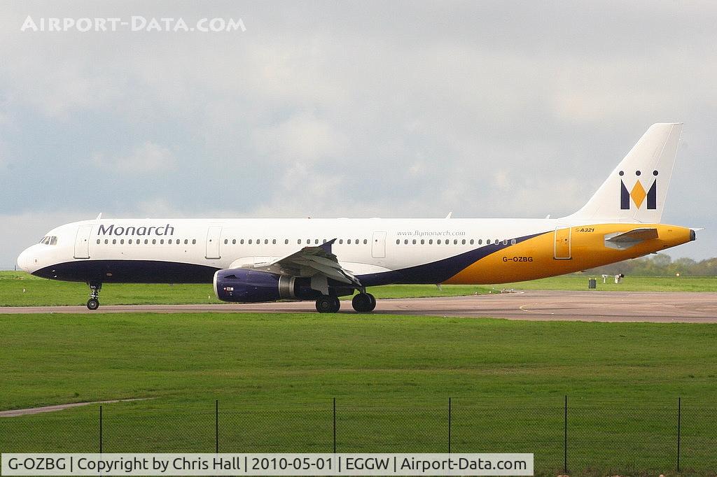 G-OZBG, 2003 Airbus A321-231 C/N 1941, Monarch Airlines