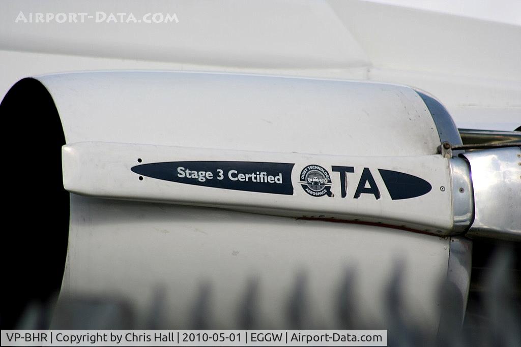 VP-BHR, 1982 Grumman Gulfstream III C/N 346, Hush kit on the Gulfstream 3