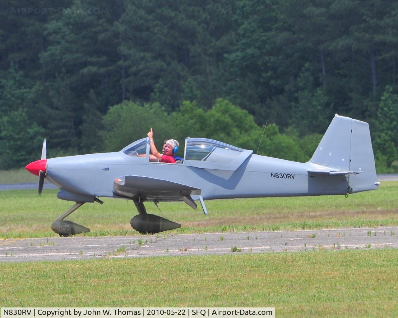 N830RV, 2006 Vans RV-6A C/N 21702, Virginia Regional Fly-In at Suffolk