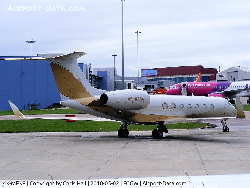 4K-MEK8, 2008 Gulfstream Aerospace GV-SP (G550) C/N 5204, ESW Business Aviation