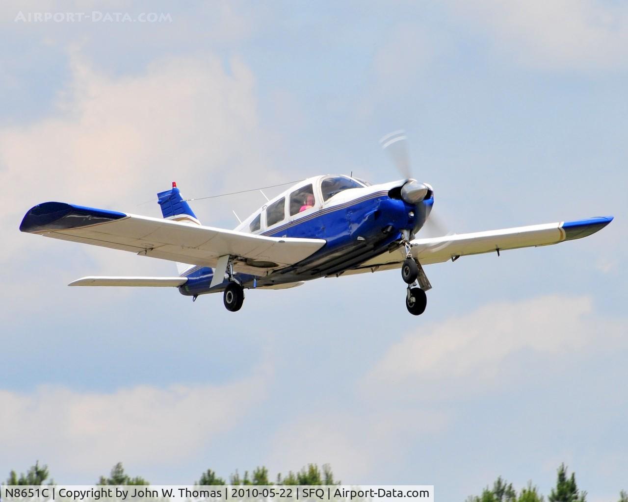 N8651C, 1976 Piper PA-28R-200 C/N 28R-7635170, Virginia Regional Fly-In at Suffolk