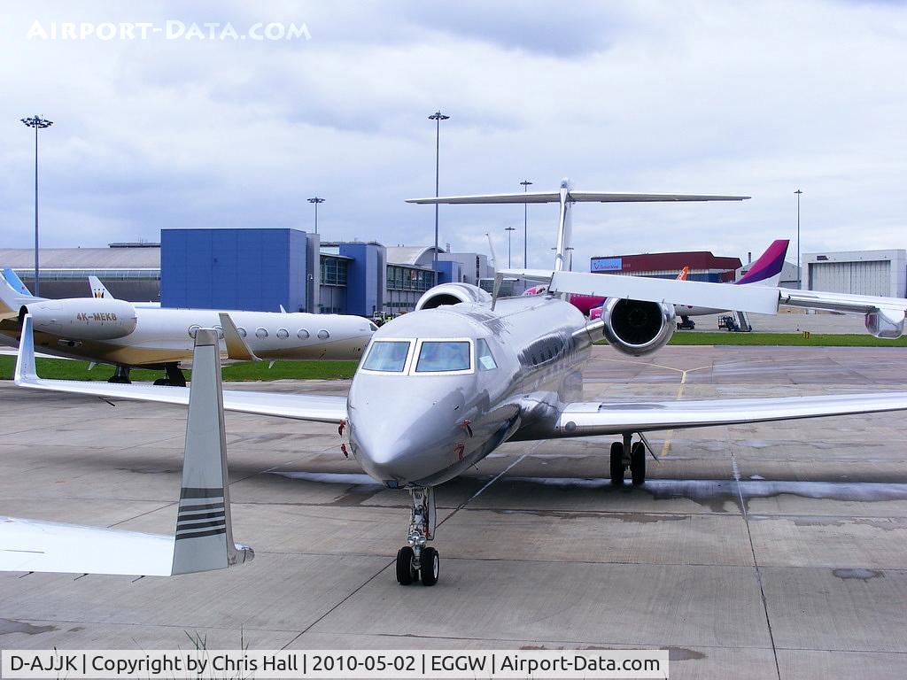 D-AJJK, 2008 Gulfstream Aerospace GV-SP (G550) C/N 5191, Windrose Air